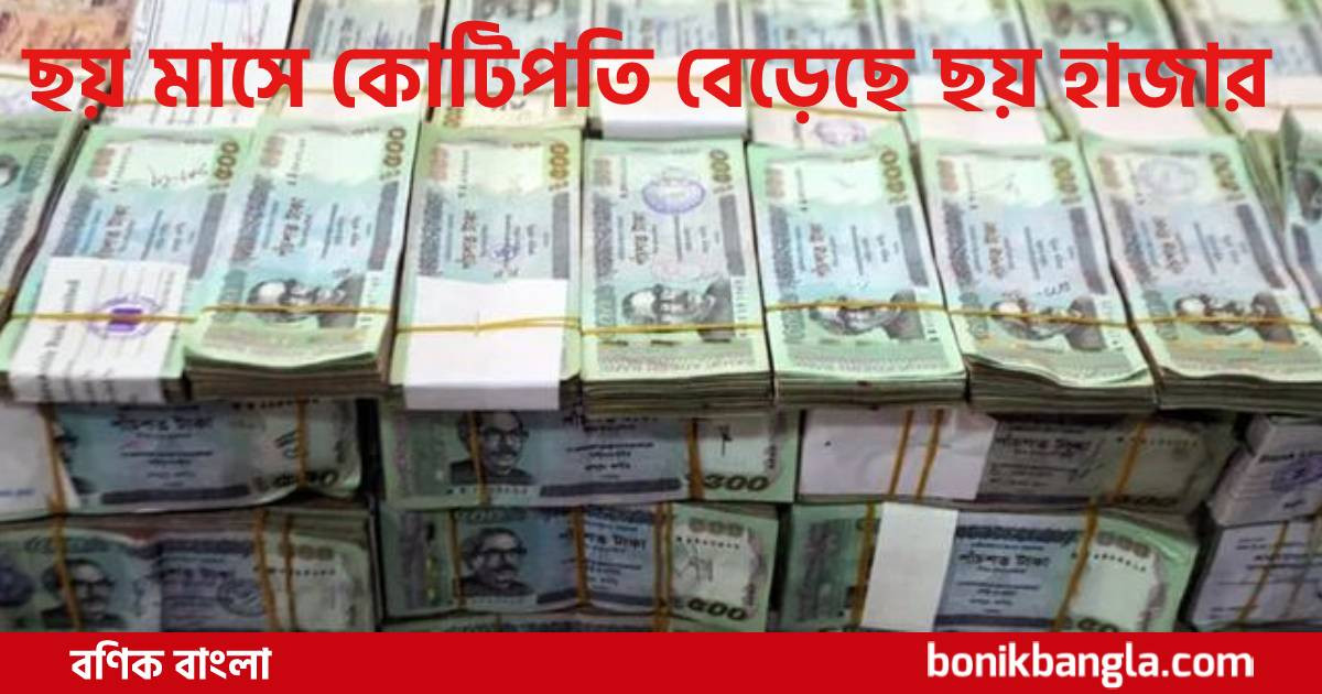 কোটিপতি বাড়ছেই...