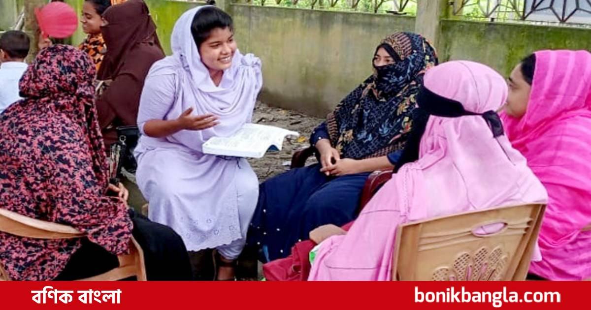 নারী শিশুর কল্যাণে উঠান বৈঠক