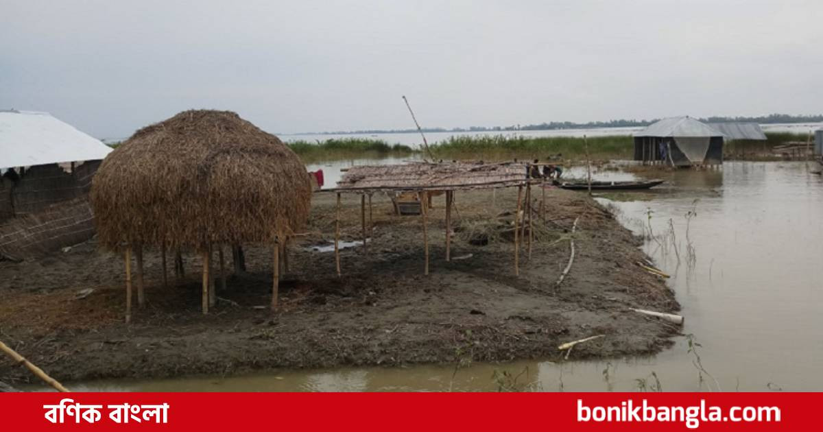 কুড়িগ্রামে আবারো বন্যা, পানিবন্দী ৫০ হাজার মানুষ